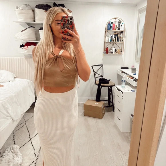 ELODIE silk top M - Picture 1 of 11